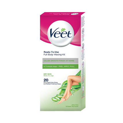 Veet Dry Skin Full Body Wax Strips